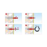 Zacisk rurowy M8 ocynkowany z kołkiem + śruba Clamp-Set - obrazek 6