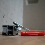 Zacisk rurowy M8 ocynkowany z kołkiem + śruba Clamp-Set - obrazek 4